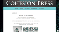 Desktop Screenshot of cohesionpress.com