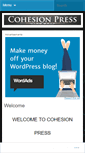 Mobile Screenshot of cohesionpress.com